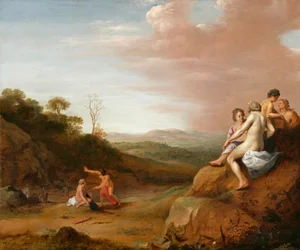 Diana e suas ninfas com a descoberta de Callisto